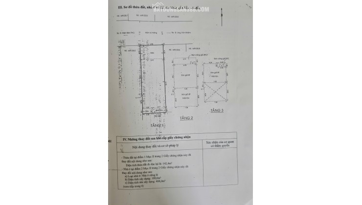 Bán Nhà Hẻm Xe Hơi 649/20/4 Điện Biên Phủ, P25, Bình Thạnh