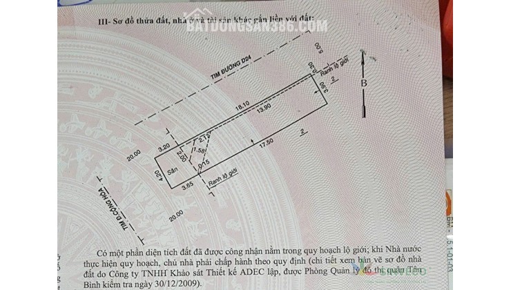 Bán Nhà Mặt Tiền 622 Cộng Hòa , P13, Q.Tân Bình