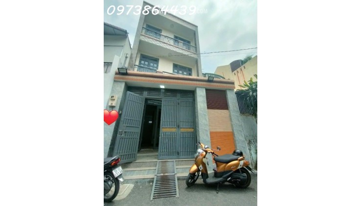  NHÀ PHỐ 3 TẦNG BTCT – NGANG 5M HIẾM – HXH THÔNG - GẦN TRƯỜNG ĐH GTVT  – QUẬN 12 – 65m² – CHỈ 5 TỶ 