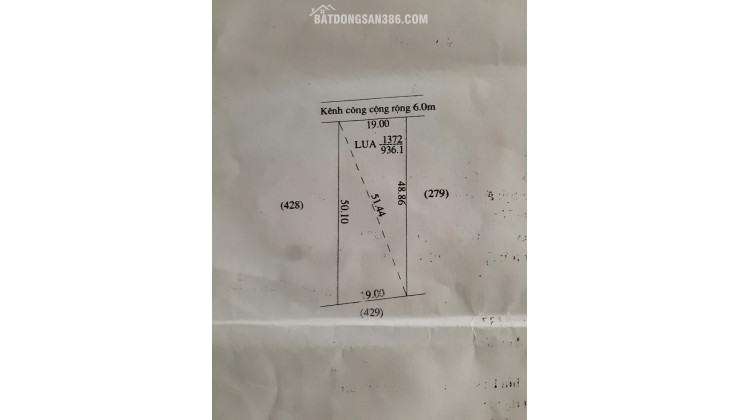 BÁN ĐẤT TẠI HUYỆN CHÂU THÀNH, TIỀN GIANG, 936,1 M2 SẴN SHR CHỈ 800 TRIỆU LH:0367463513.