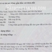 CHÍNH CHỦ CẦN BÁN ĐẤT TÂN XUÂN 3, HÓC MÔN, HỒ CHÍ MINH
