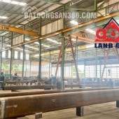 XT035 cho thuê xưởng sản xuất, khung thép kiên cố, trang bị cầu trục phục vụ SX Cơ khí