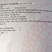 Bán đất trung tâm thị trấn Tân Nghĩa - Hàm Tân - Bình Thuận
