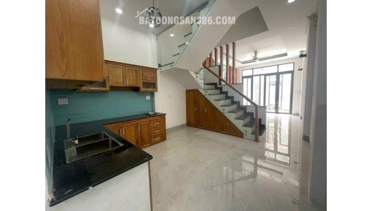 Bán nhà 3 tầng, DT 58 m2,  đường Số 2, Tăng Nhơn Phú, TP HCM. Sổ hồng, 6.39 tỷ.