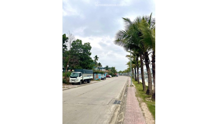 BÁN ĐẤT MẶT HỒ HÙNG THẮNG - HẠ LONG Vị thế lưng tựa núi - mặt hướng thuỷ cực hiếm