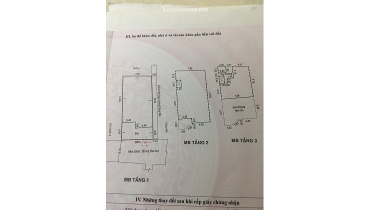 Chính Chủ Bán HXH Tân Kỳ Tân Quý, P.Tân Quý, Q.Tân Phú: 7.9x17m, Giá Tốt 14,5 tỷ. Vị Trí Đẹp, Tiềm Năng Tăng Giá Cao!