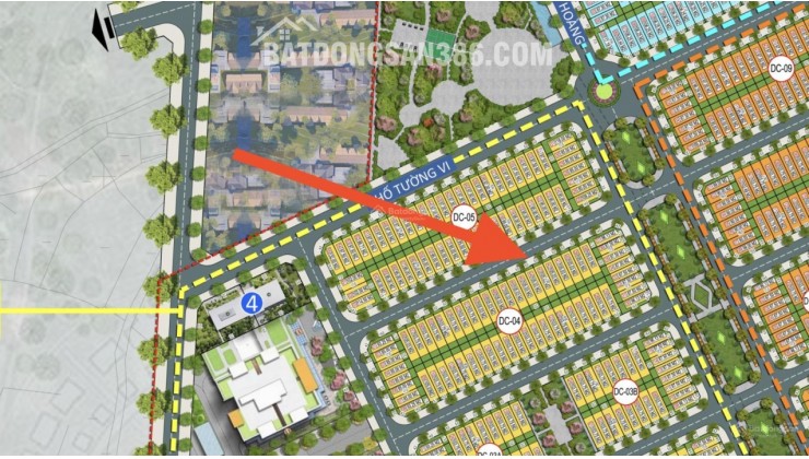 Bán đất nền Khu đô thị Cầu Trúc Sông Công. Lô DC04-39, 105m, giá chỉ 1.75 tỷ