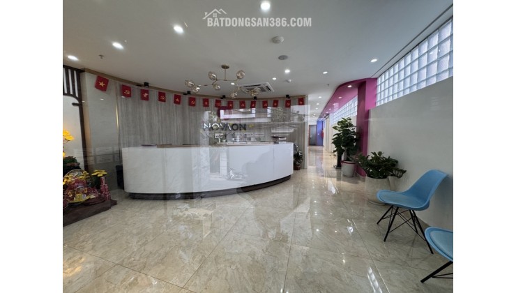 Tòa 9 tầng thang máy phố Đỗ Quang, Cầu Giấy, khu phân lô, vỉa hè ô tô tránh, 75m2, 50 tỷ
