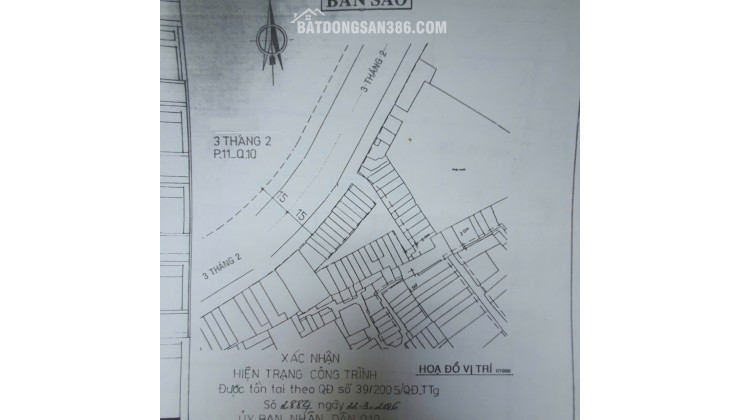 Bán Nhà Mặt Tiền 23 Đường 3 Tháng 2, P.11, Q10