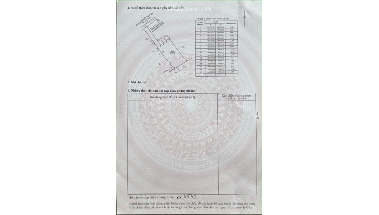 Bán lô đất thổ lúa làm nhà vườn giá 1,65 tỷ