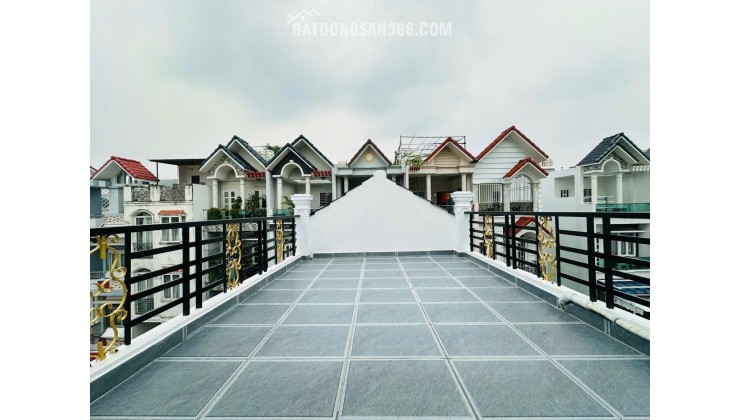Chỉ 6 Tỷ có Ngay Nhà 5 Tầng 5PN 5WC Đường Xe Hơi Phan Huy Ích Tân Bình.