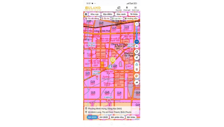 Cần Bán Gấp Lô Đất trung tâm Minh Hưng, Chơn Thành