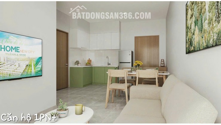 Vị trí vàng ngay trung tâm TP Mới – Căn hộ K-Home Apartment