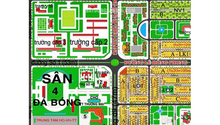 Chính chủ bán nhanh nền đất mặt tiền đường D9 - Huỳnh Thúc Kháng Nhơn Trạch.