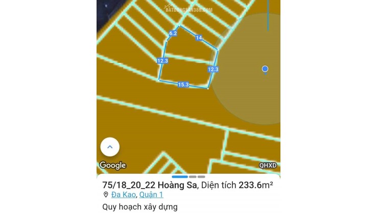 Chính Chủ Bán HXH Hoàng Sa, P.Đa Kao, Q.1: DT 12x15m, Giá 115 Tỷ. Liên Hệ Ngô Tú 0911160692 Để Xem Nhà!