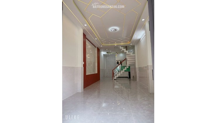 NHÀ MỚI ĐẸP GÒ XOÀI–HẺM 6M  ÔTÔ NGỦ TRONG NHÀ NHỈNH 5 ĐỒNG