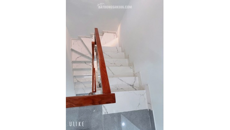 NHÀ MỚI ĐẸP GÒ XOÀI–HẺM 6M  ÔTÔ NGỦ TRONG NHÀ NHỈNH 5 ĐỒNG