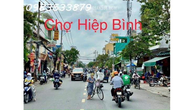 Mặt tiền Kinh doanh đường Hiệp Bình, Phường Hiệp Bình Chánh, Thủ Đức - Dt 10x30