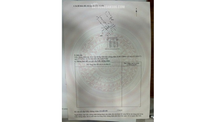 NHÀ ĐẸP 110M HẺM XE HƠI THÔNG, NGANG 5M SỔ VUÔNG VỨC GẦN TRƯỜNG HOA LƯ , P. Tăng Nhơn Phú B , Q9 CHỈ 9TỶ TL