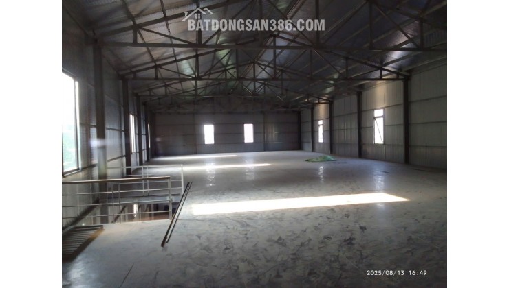 CHO THUÊ KHO XƯỞNG LƯƠNG SƠN HÒA BÌNH 940M2 GIÁ 35.720.000Đ/THÁNG
