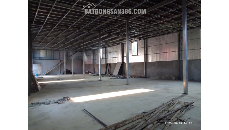 CHO THUÊ KHO XƯỞNG LƯƠNG SƠN HÒA BÌNH 940M2 GIÁ 35.720.000Đ/THÁNG