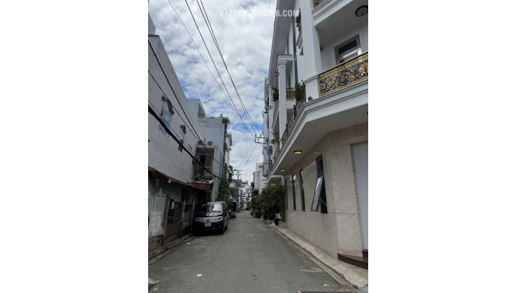 NHÀ HẺM XE HƠI VƯỜN LÀI – TRỆT 2 LẦU + ST – KHU VIP DÂN TRÍ CAO. LH:0908693110.