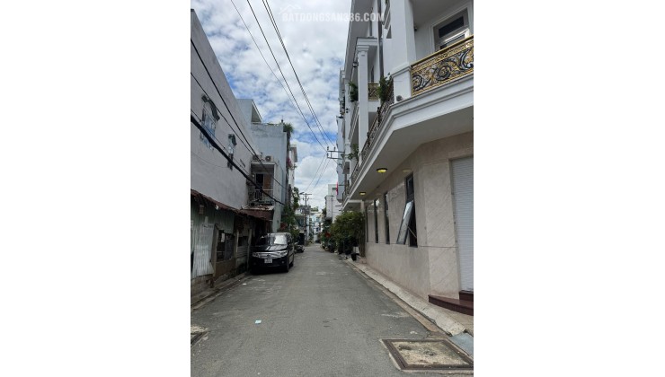 NHÀ HẺM XE HƠI VƯỜN LÀI – TRỆT 2 LẦU + ST – KHU VIP DÂN TRÍ CAO. LH:0908693110.