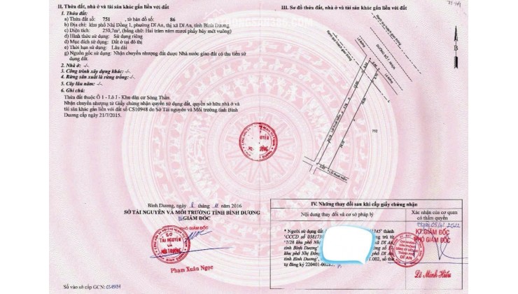 BÁN 489,1M2 ĐẤT TẠI DĨ AN ĐANG CHO THU NHẬP 65TR/TH, GIÁ CHỈ 23 TỶ TL. LH:0979918686.
