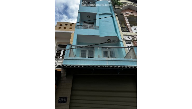 Bán nhà 1 trệt 3 lầu đúc suốt – 755/44 Lê Đức Thọ, P16, Gò Vấp, HCM