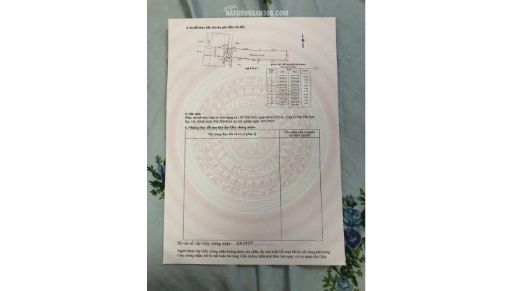 Chính Chủ Bán Mặt Tiền Đường Đỗ Thị Tâm, Tân Phú, DT 4x26m, Giá Tốt: 11,5 Tỷ