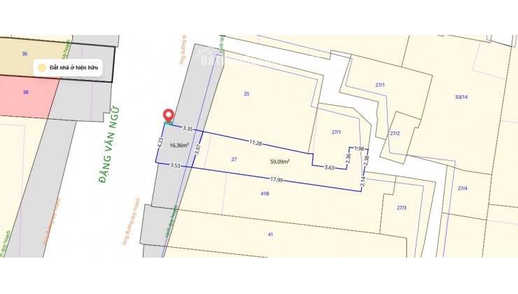 Bán Nhà Mặt Tiền 27 Đặng Văn Ngữ, P 10, Q Phú Nhuận