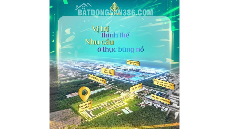 NHÀ PHỐ COMPOUND – LỢI THẾ VÀNG CẠNH KHU ĐÔ THỊ SUN GROUP