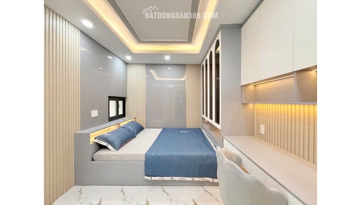 Mặt tiền đường Huỳnh Khương An P5, Gò Vấp - Ô tô ngủ trong nhà 45m2, 5 tầng, 4.4x9.5, 3 PN, 4 WC chỉ 9.8 tỷ TL