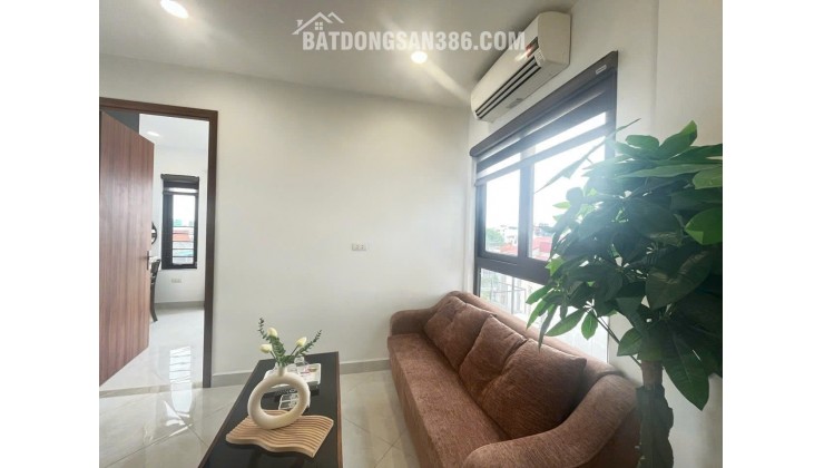 Cho thuê căn hộ 1 ngủ 1 khách full nội thất,tiện nghi tại Đội Cấn, Ba Đình vào ở ngay