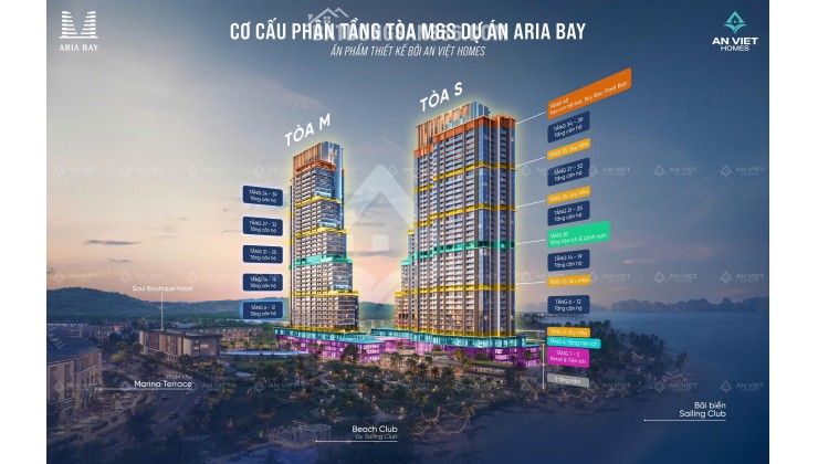 CHÍNH THỨC RA MẮT – TÒA THÁP ARIA BAY HẠ LONG