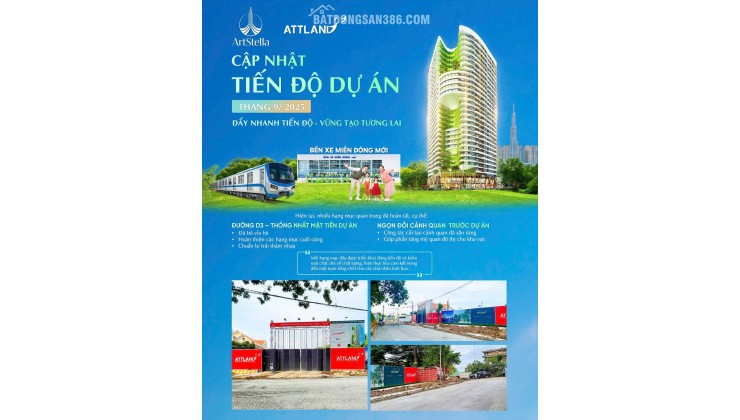 ART STELLA – SỞ HỮU CĂN HỘ GẦN METRO CHỈ VỚI 400 TRIỆU