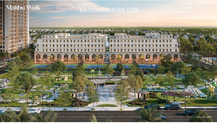 SIÊU PHẨM SHOPHOUSE PHỐ ĐI MALIBU TẠI VINHOMES OCEAN PARK 1 GIA LÂM - HÀ NỘI