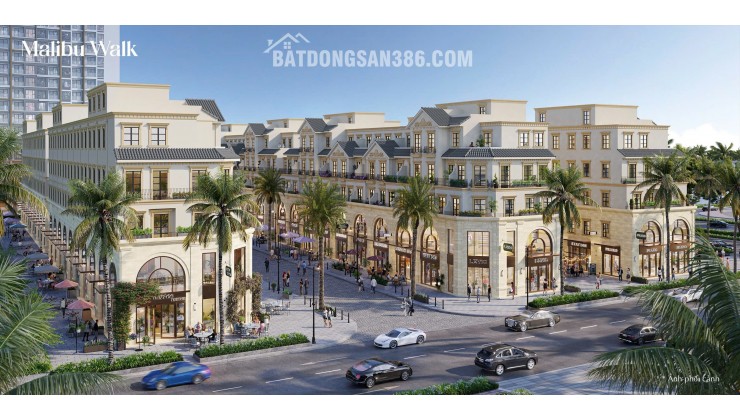 SIÊU PHẨM SHOPHOUSE PHỐ ĐI MALIBU TẠI VINHOMES OCEAN PARK 1 GIA LÂM - HÀ NỘI