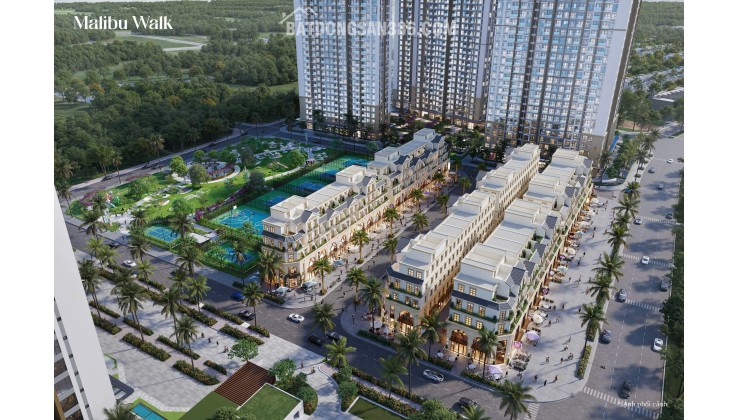 SIÊU PHẨM SHOPHOUSE PHỐ ĐI MALIBU TẠI VINHOMES OCEAN PARK 1 GIA LÂM - HÀ NỘI