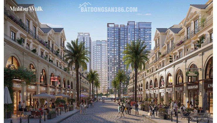 SIÊU PHẨM SHOPHOUSE PHỐ ĐI MALIBU TẠI VINHOMES OCEAN PARK 1 GIA LÂM - HÀ NỘI