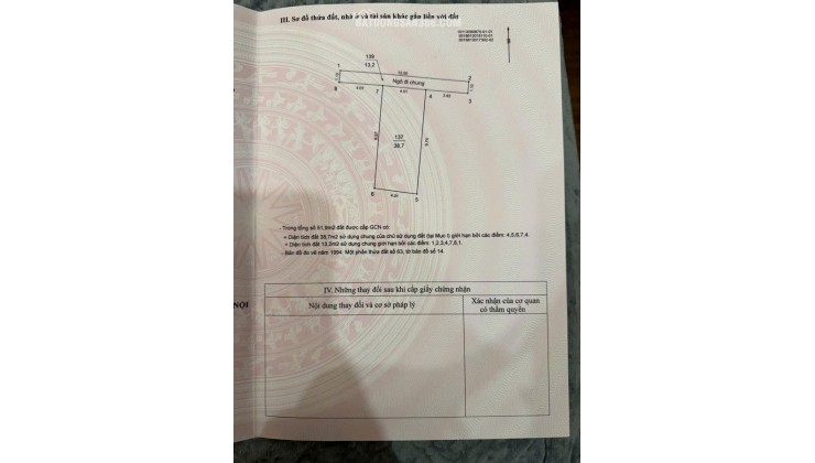 DƯƠNG QUẢNG HÀM NHÀ RẤT ĐẸP NGÕ THÔNG ÔTÔ - 40m2 6 tầng mặt tiền 4m Giá 11.3 tỷ