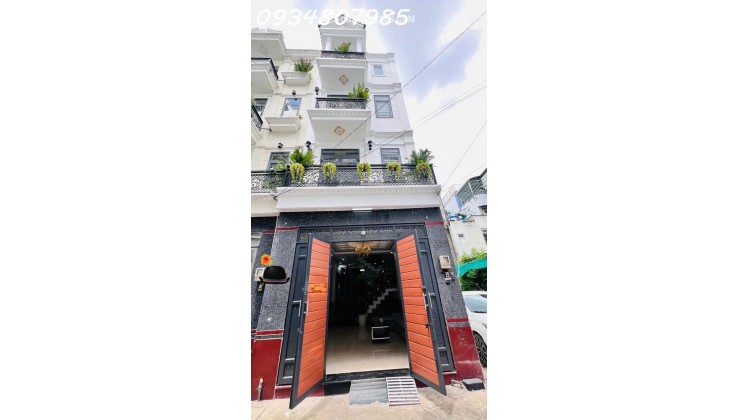 bán nhà Hẻm xe hơi quay đầu Q12 Nguyễn Ảnh Thủ 72m2 4 tầng 5PN sổ hồng giá 6.x tỷ
