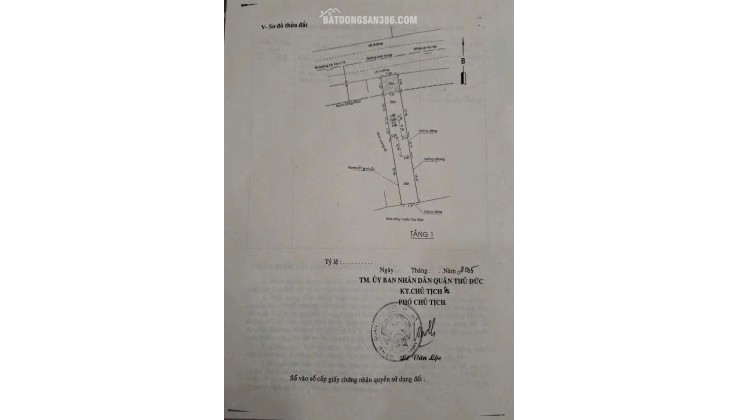 BÁN ĐẤT MẶT TIỀN ĐƯỜNG LINH TRUNG.TP THỦ ĐỨC. HỒ CHÍ MINH 330M2(7.2X53) ĐẤT NỞ HẬU PHONG THỦY GIÁ 26 TỶ.