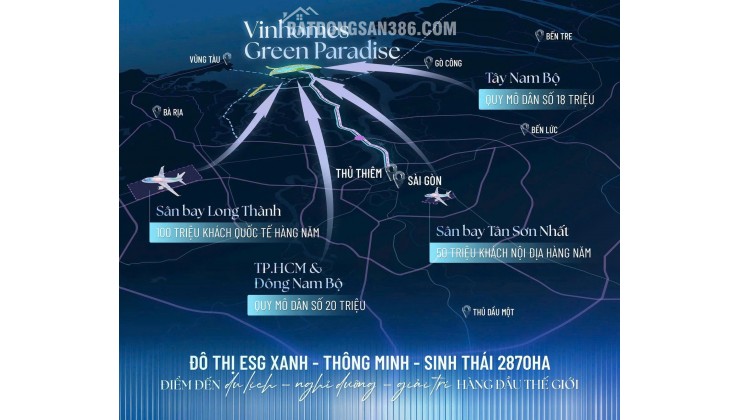 CHÍNH THỨC NHẬN BOOKING VINHOMES GREEN PARADISE CẦN GIỜ - HỒ CHÍ MINH CITY