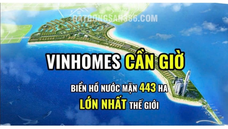 CHÍNH THỨC NHẬN BOOKING VINHOMES GREEN PARADISE CẦN GIỜ - HỒ CHÍ MINH CITY