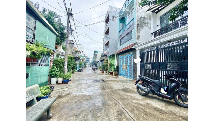 BIỆT THỰ ĐƯỜNG 7M ĐHT05 Q12-GÍAP TÂN BÌNH-125M2-2 TẦNG-9,5 TỶ