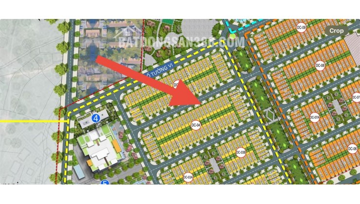 Chính chủ cần bán lô đất DC04-46 - KĐT Cầu Trúc Sông Công - Hướng Đông Nam - 105m2. 1,75 tỷ
