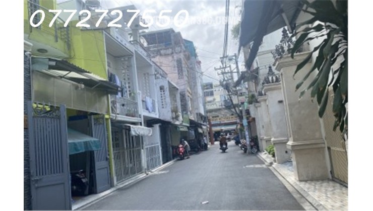 Bán đất tặng nhà C4, HXH thông Ba Tháng Hai, rộng 6m Hiếm, phù hợp xây mới CHDV / toà nhà VP siêu lợi nhuận