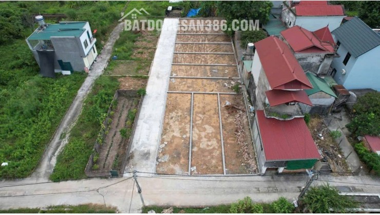 BÁN ĐẤT TỔ 10 (ẤP TRE, XÃ QUANG MINH, HN)-ÔTÔ VÀO ĐẤT, 100% THỔ CƯ, GIÁ ĐẦU TƯ (chỉ 2.6tỷ/lô)