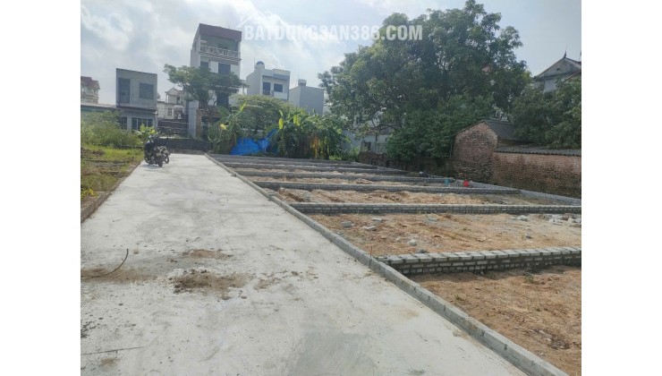 Chính chủ b.án 08 lô đất DT50m2/lô, gi.á F0 tại tổ 9, thôn Ấp Tre, xã Quang Minh